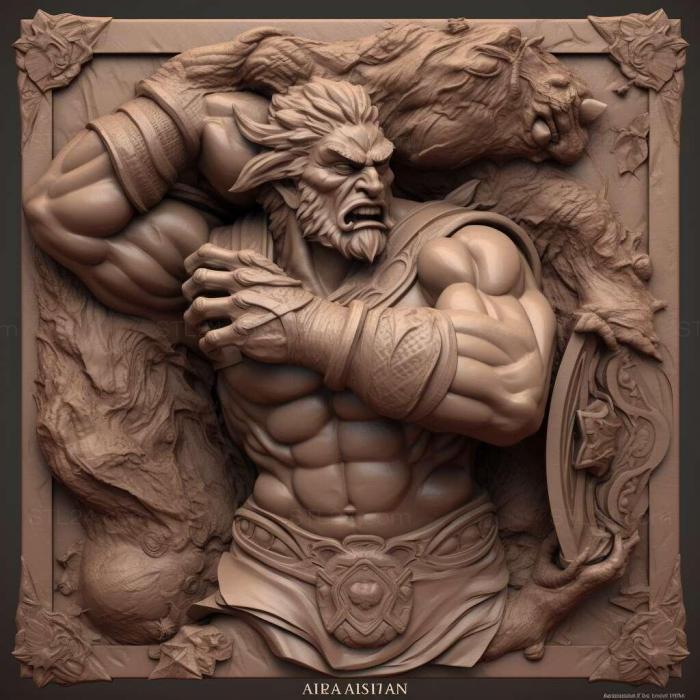 Games (Asuras Wrath 2, GAMES_10942) 3D models for cnc